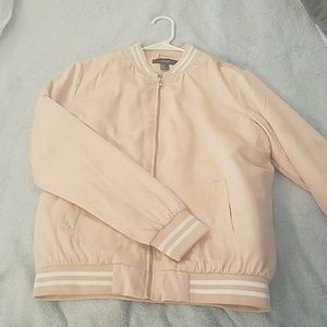 F21 Pink Bomber Jacket